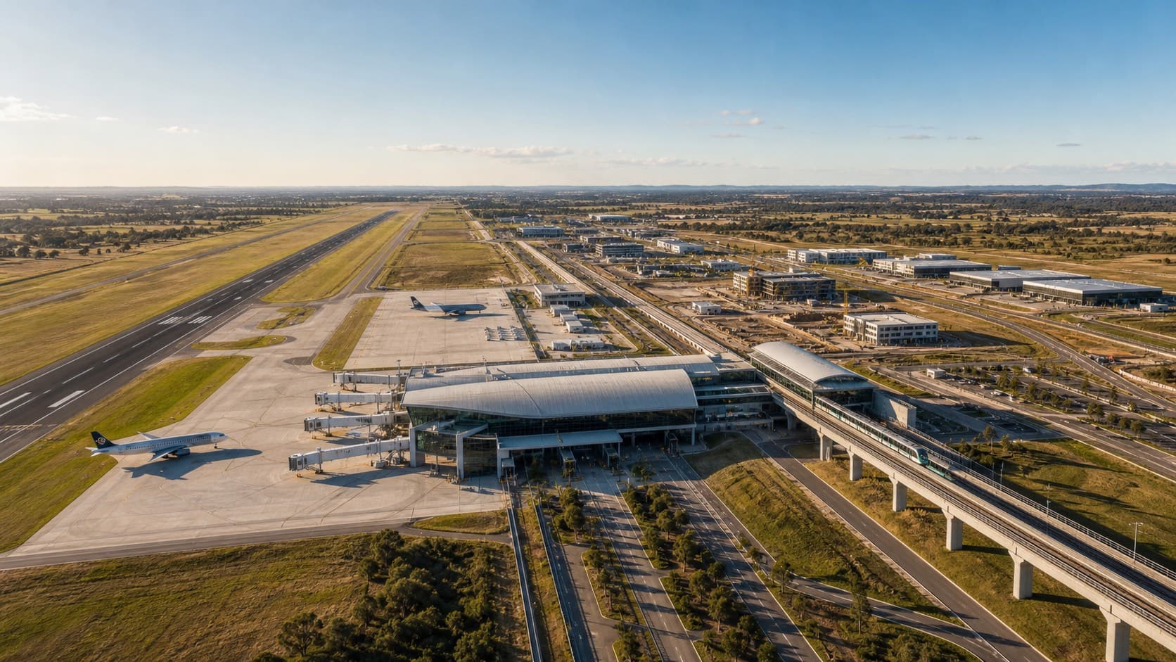 Sydney's New 24-Hour Airport Opens 25 October. The Best Business Opportunity May Be One Train Stop Away.