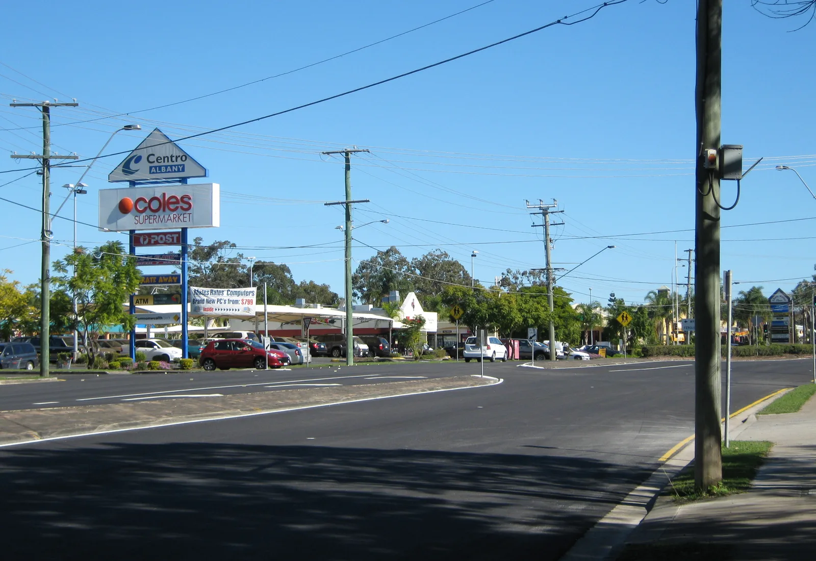 A view of the large established family suburb of Albany Creek in the City of Moreton Bay