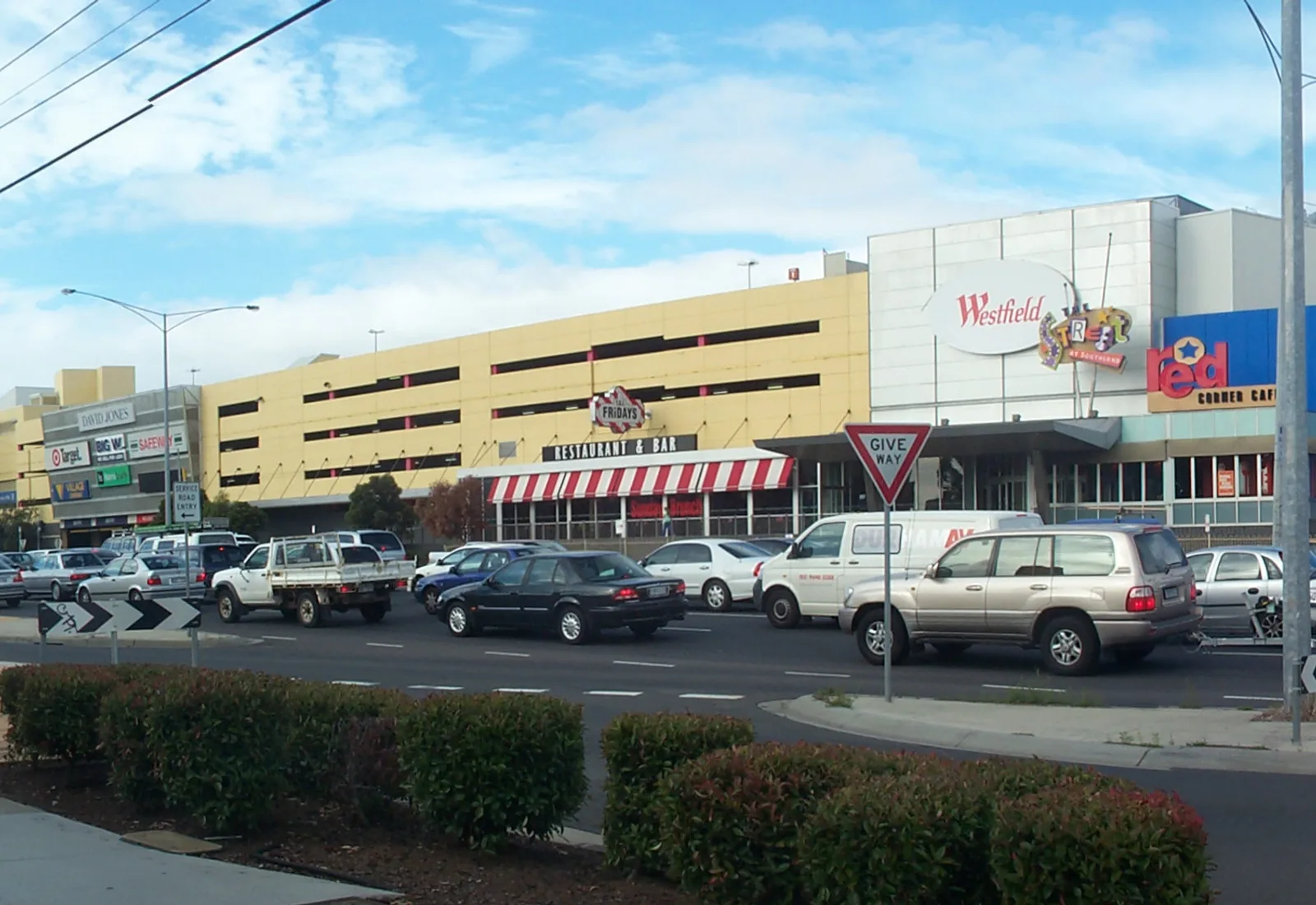 Westfield Southland shopping centre in Cheltenham, the dominant bayside-east activity centre