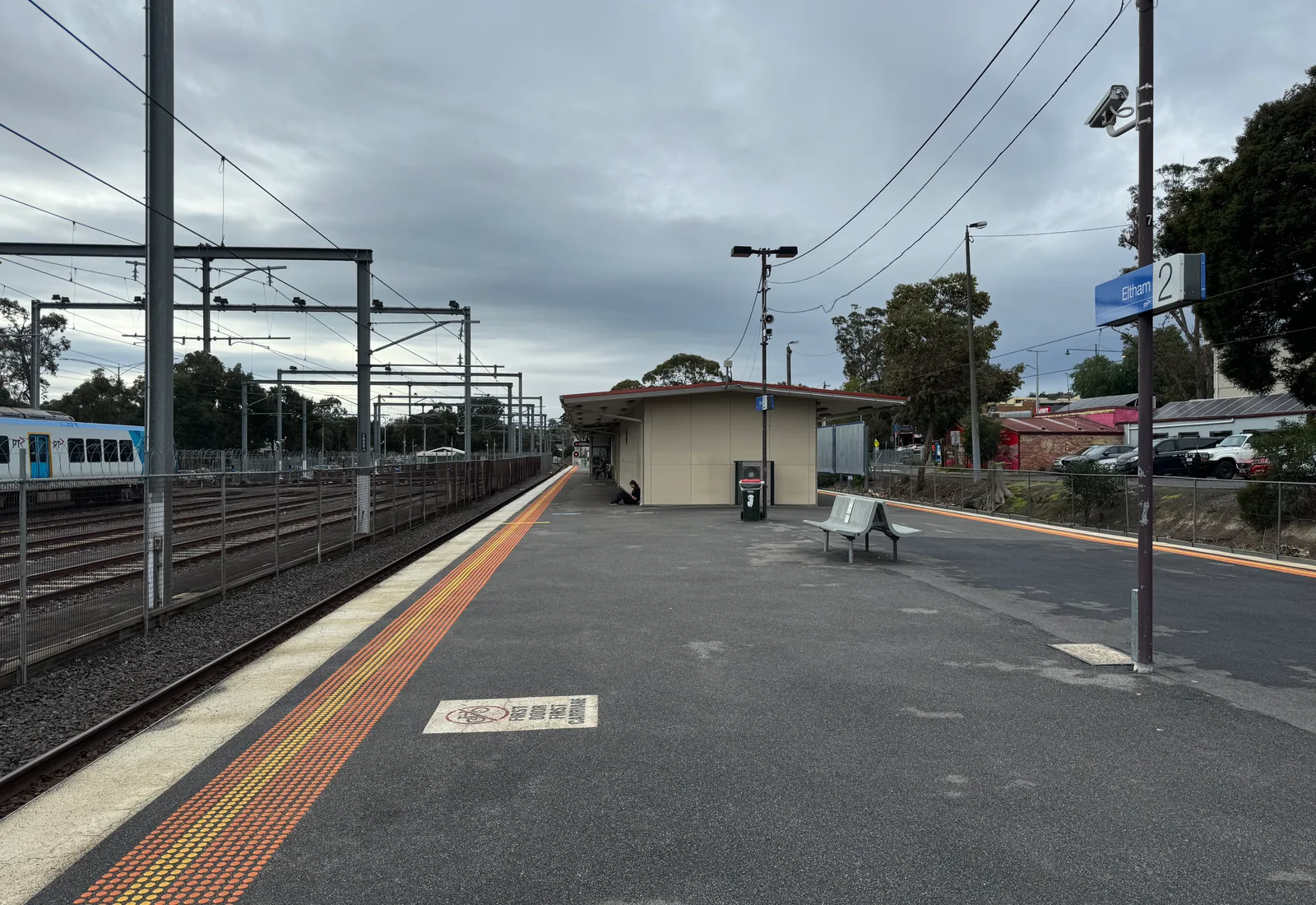 Eltham railway station on the Hurstbridge line, gateway to the leafy Eltham village