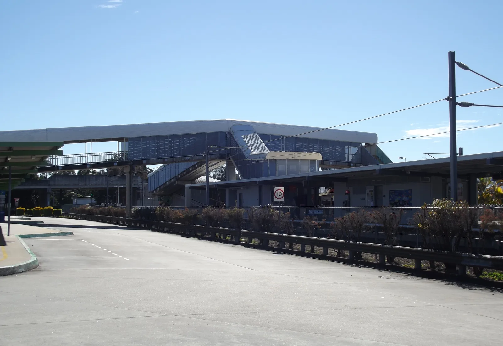 Enoggera railway station, inner-north-west Brisbane