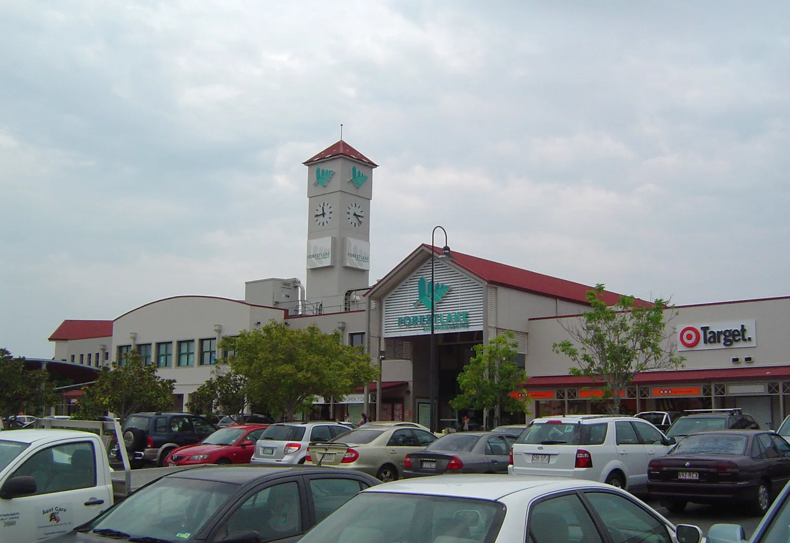 The Forest Lake town centre, the master-planned retail anchor of the large diverse south-west Brisbane suburb