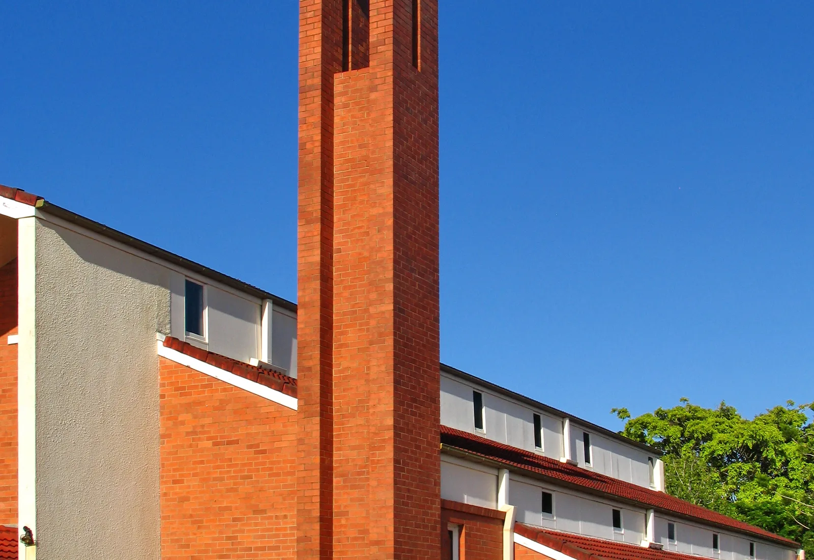 A church landmark in the leafy inner-north Brisbane suburb of Gordon Park