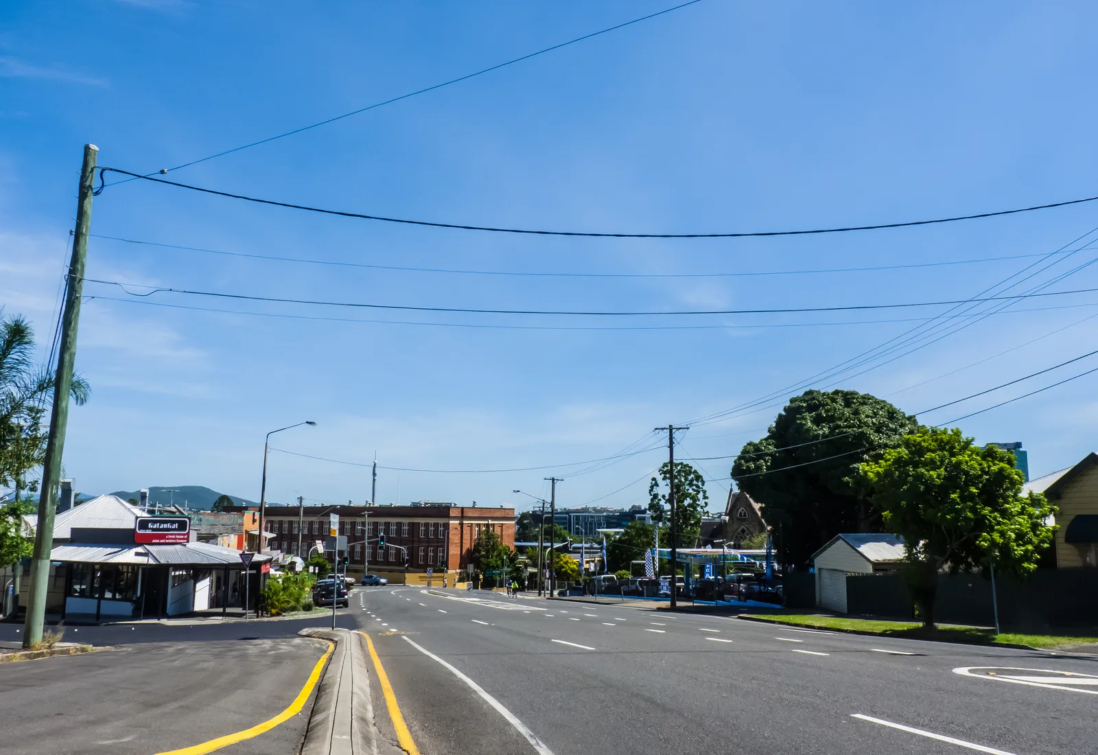 Brisbane State High School at Highgate Hill, the bohemian inner-south Brisbane suburb beside West End