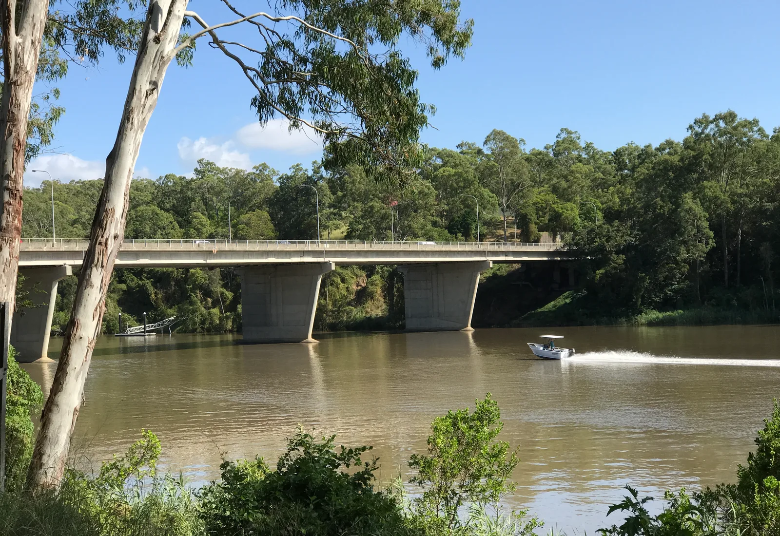 The Centenary Bridge at Jindalee, the gateway to the Centenary suburbs in south-western Brisbane
