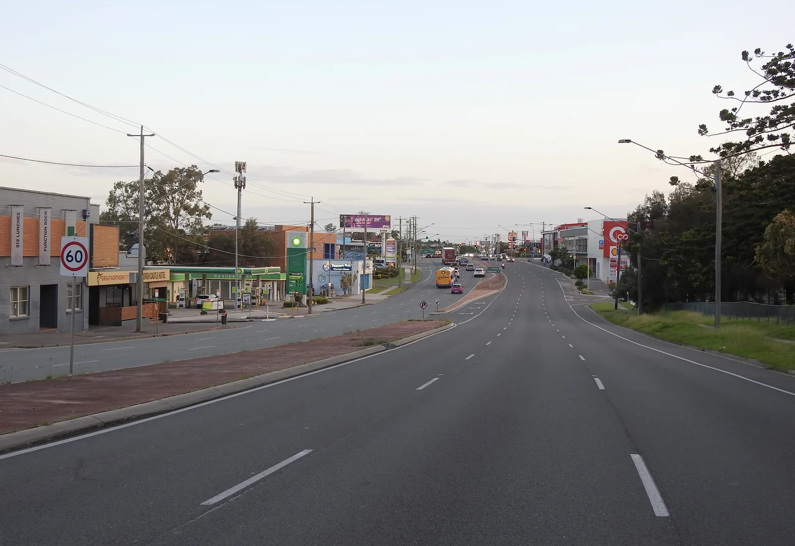 The Gympie Road corridor at Kedron, the comfortable well-connected inner-north Brisbane suburb
