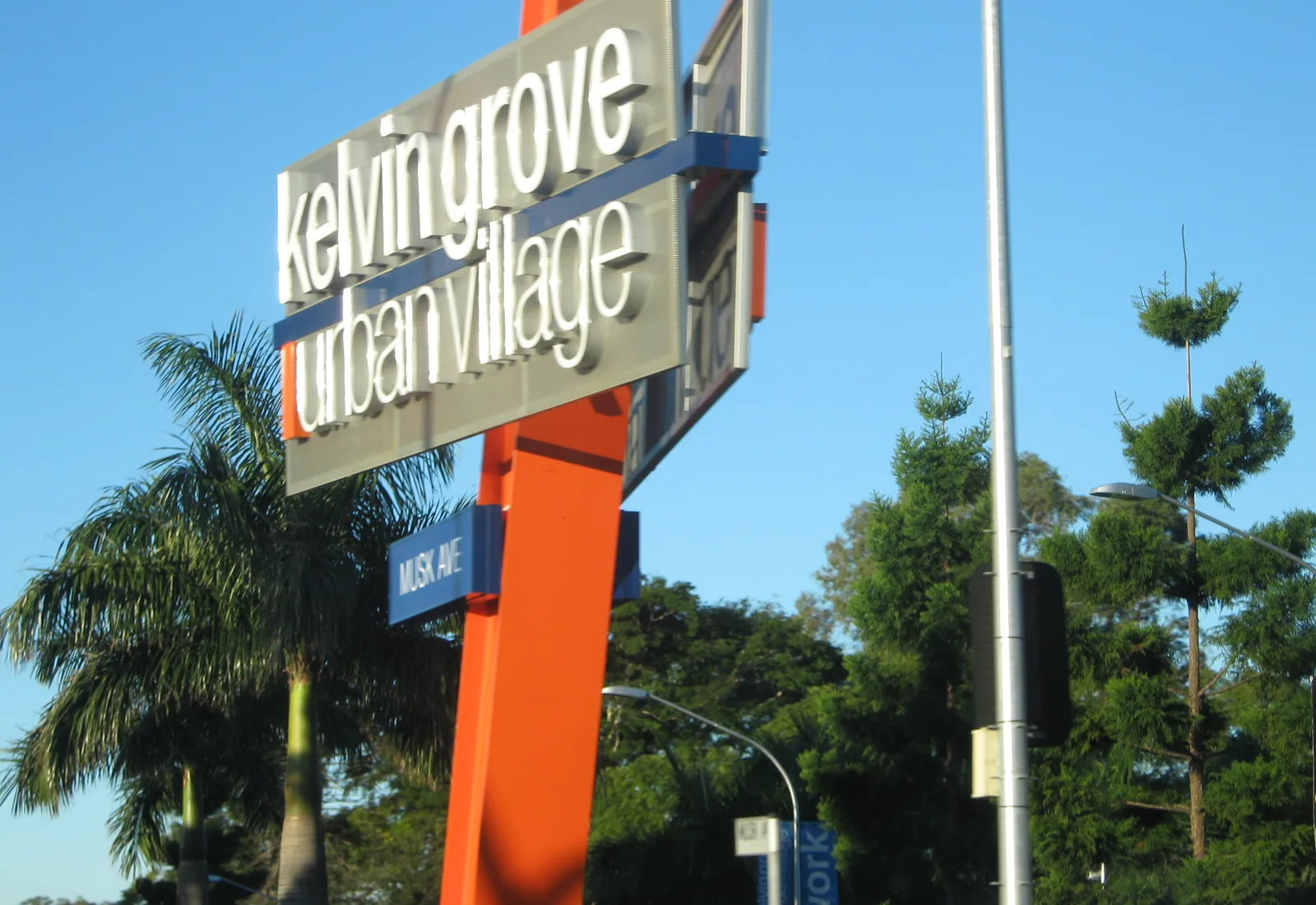 The Kelvin Grove Urban Village, the master-planned campus precinct beside QUT in inner-north Brisbane