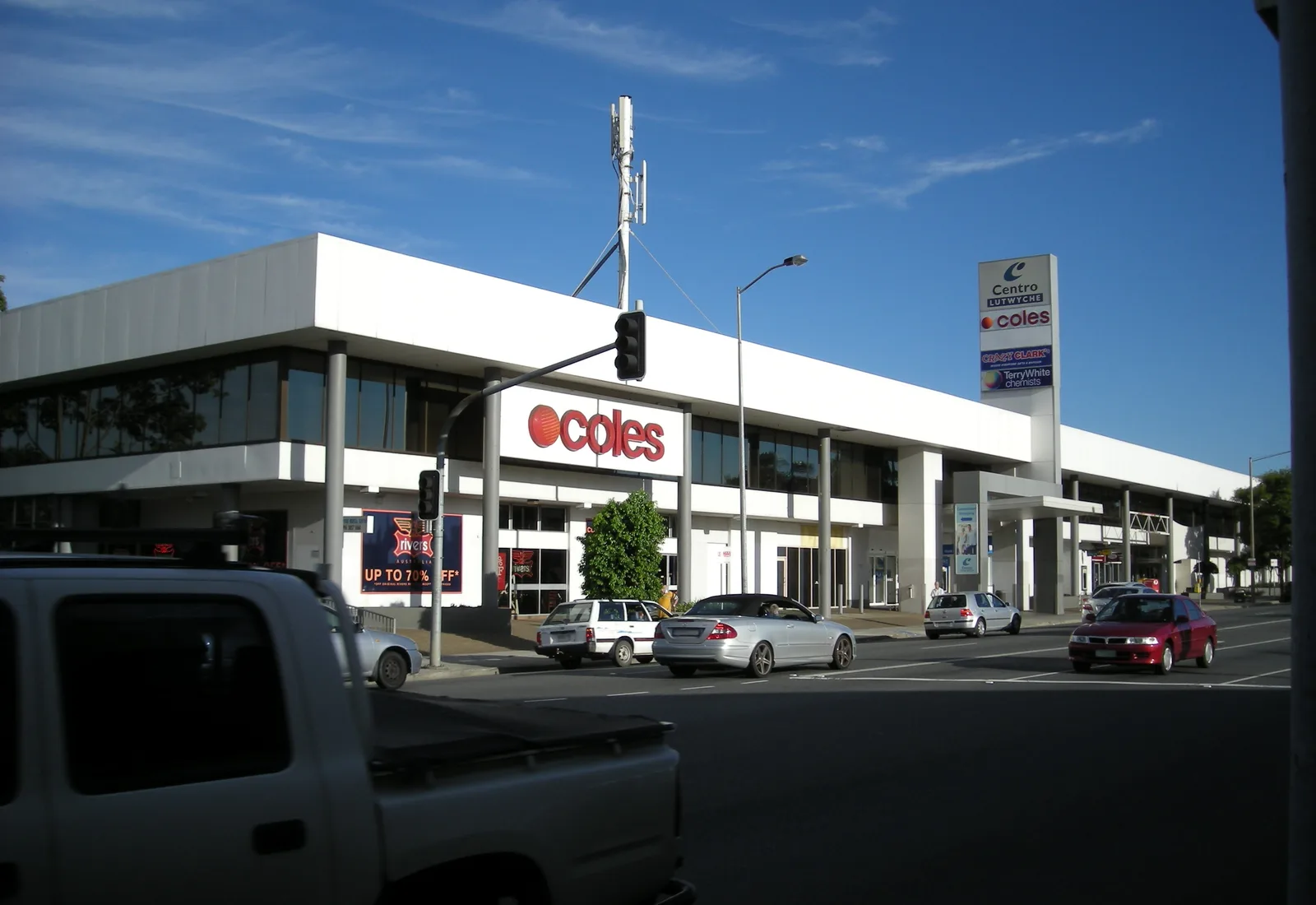 The Lutwyche City shopping centre, anchor of the young apartment-and-retail inner-north Brisbane node of Lutwyche